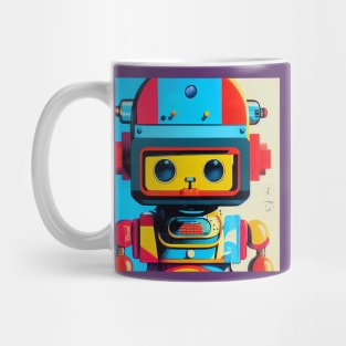 Awesome Vintage Robot Toy Mug